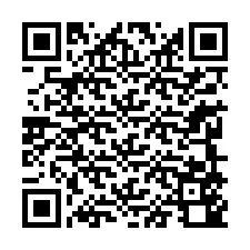 QR код за телефонен номер +33249540305