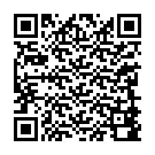 QR Code สำหรับหมายเลขโทรศัพท์ +33249880018