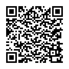 QR kód a telefonszámhoz +33278920019