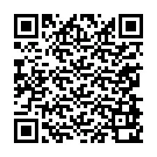 QR-code voor telefoonnummer +33278920076