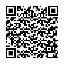 Kode QR untuk nomor Telepon +33278920134