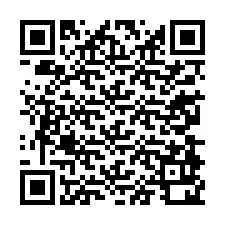 QR-code voor telefoonnummer +33278920136