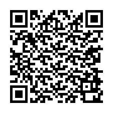 QR kód a telefonszámhoz +33278920196