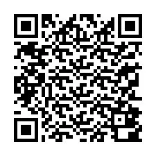 Codice QR per il numero di telefono +33352800172