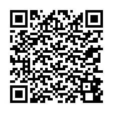 QR код за телефонен номер +33352840043