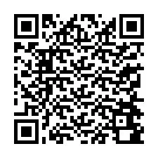 QR kód a telefonszámhoz +33354680326