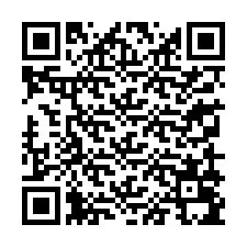 QR kód a telefonszámhoz +33359095512