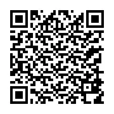 QR kód a telefonszámhoz +33359818191