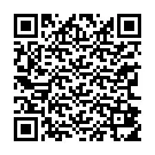 QR kód a telefonszámhoz +33362815046