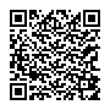 QR kód a telefonszámhoz +33362815051