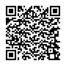 QR код за телефонен номер +33364260246