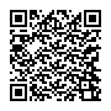 QR kód a telefonszámhoz +33364260274