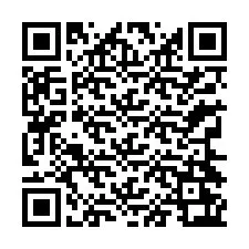 QR kód a telefonszámhoz +33364263241