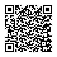 QR код за телефонен номер +33365171006