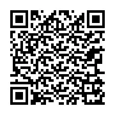 QR-код для номера телефона +33365171007