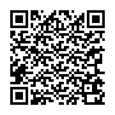 QR kód a telefonszámhoz +33365620102