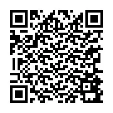 QR kód a telefonszámhoz +33365891316