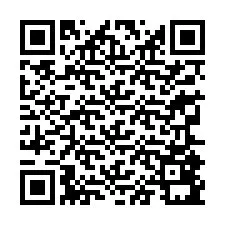 Código QR para número de teléfono +33365891352