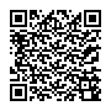 QR код за телефонен номер +33375140401