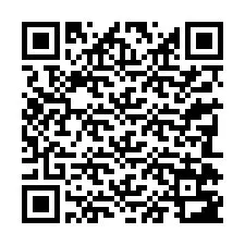 Código QR para número de telefone +33380783418