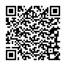 QR kód a telefonszámhoz +33389350013