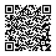 QR код за телефонен номер +33389354709