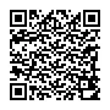 QR код за телефонен номер +33389410416