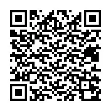 Código QR para número de teléfono +33411270203