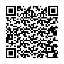 Código QR para número de teléfono +33413680142