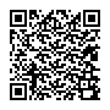 Código QR para número de teléfono +33426190071