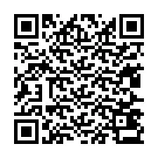 Código QR para número de teléfono +33427433310