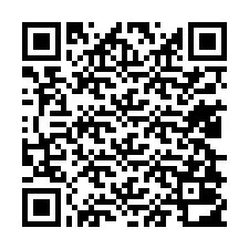 QR код за телефонен номер +33428012179