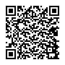 QR код за телефонен номер +33428891296