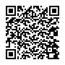 QR kód a telefonszámhoz +33434080930