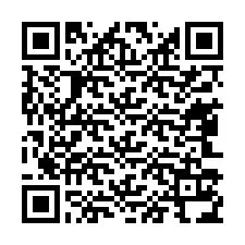 Código QR para número de telefone +33443134248