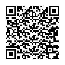 QR kód a telefonszámhoz +33443334414