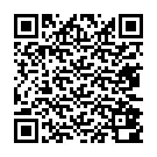 Código QR para número de teléfono +33472800996