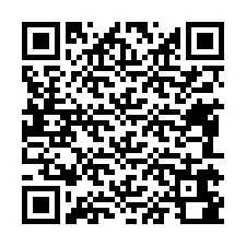 Código QR para número de telefone +33481680803