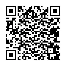 QR Code pour le numéro de téléphone +33481681787