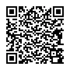 QR код за телефонен номер +33483580482