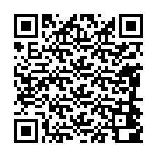 Código QR para número de telefone +33484400014