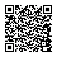 QR kód a telefonszámhoz +33484800834