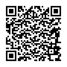 Código QR para número de teléfono +33486838801