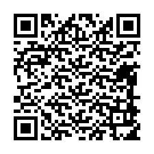 QR-code voor telefoonnummer +33488915017