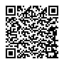 QR Code pour le numéro de téléphone +33489291994