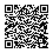 QR Code pour le numéro de téléphone +33492472731