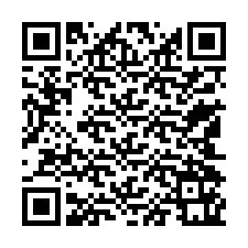 Kod QR dla numeru telefonu +33540161691