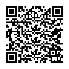 Código QR para número de teléfono +33540161693