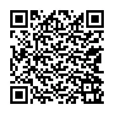 QR kód a telefonszámhoz +33540161694