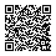 Código QR para número de telefone +33540161696